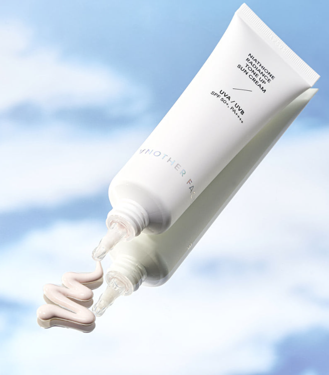 Protetor Solar Uniformizador e Iluminador Niathione (Niathione Radiance Tone-Up Sun Cream) – 50 ml – SPF50+ / PA++++