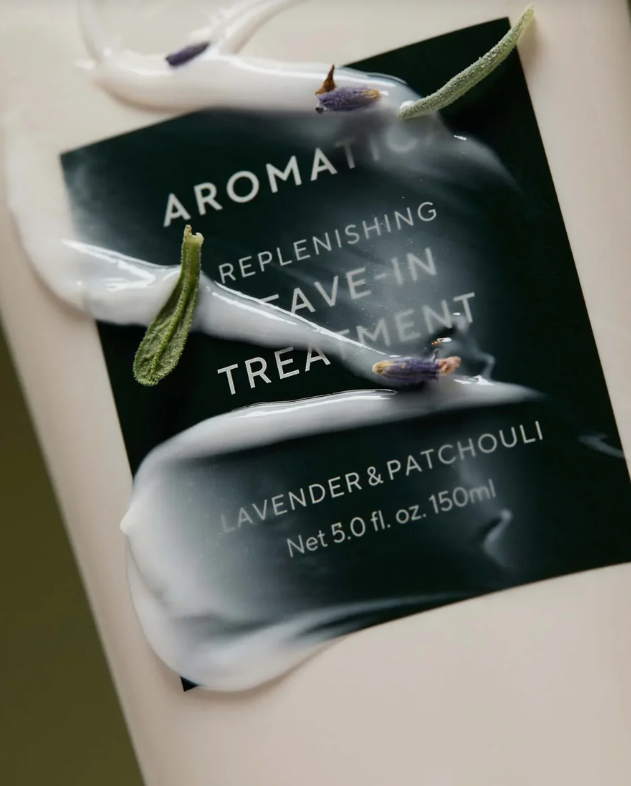 Tratamento Leave-in Reparador Lavanda & Patchouli 150 ml (Replenishing Leave-in Treatment Lavender & Patchouli 150 ml)