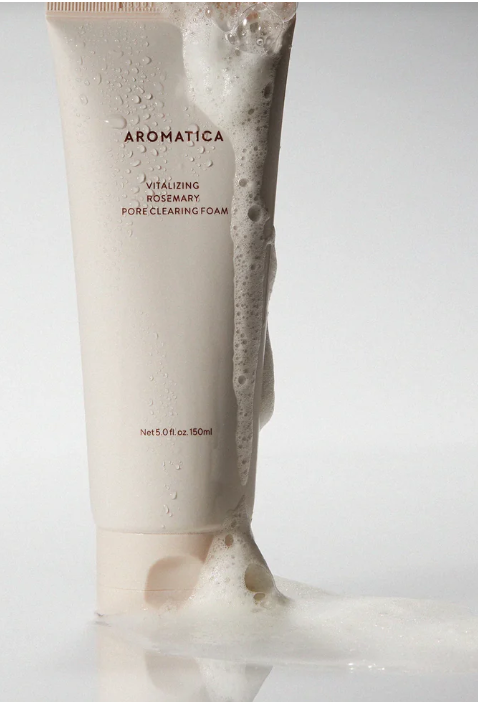 Espuma de Limpeza Vitalizante com Alecrim para Limpeza de Poros 150ml