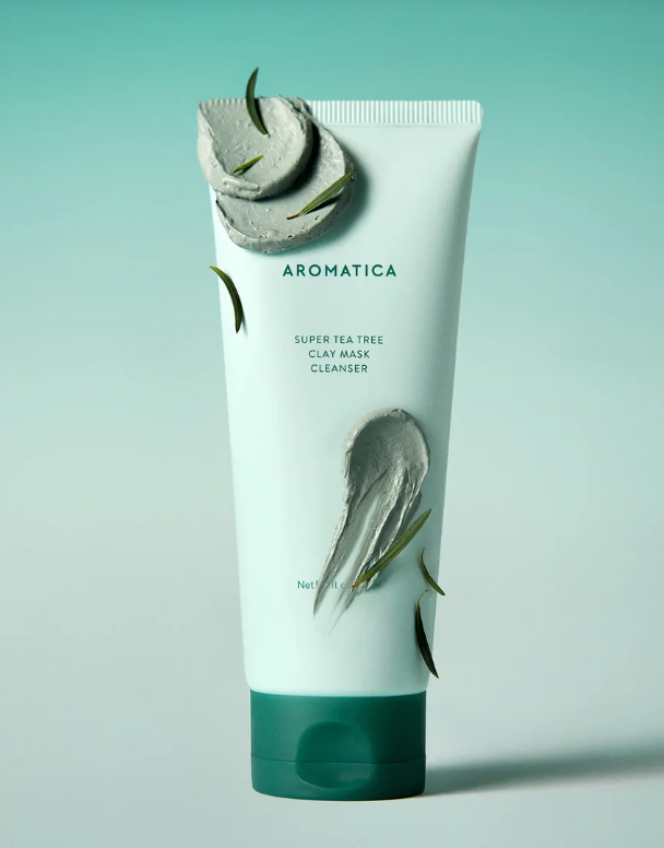 Super Máscara de Argila e Tea Tree Cleanser 150ml