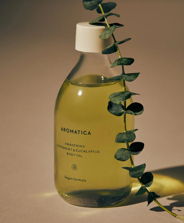 Óleo Corporal Revitalizante Hortelã-Pimenta & Eucalipto 100ml