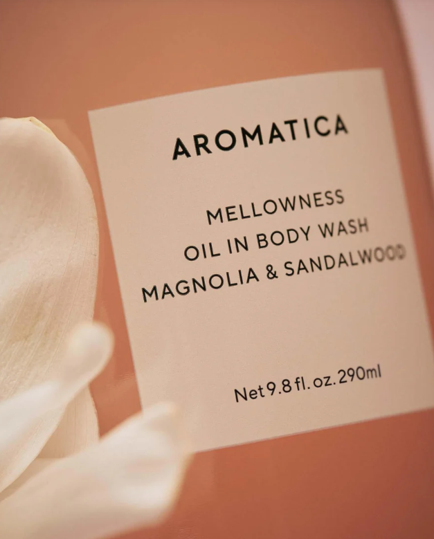 Óleo em Body Wash Mellowness Magnolia & Sandalwood 290ml