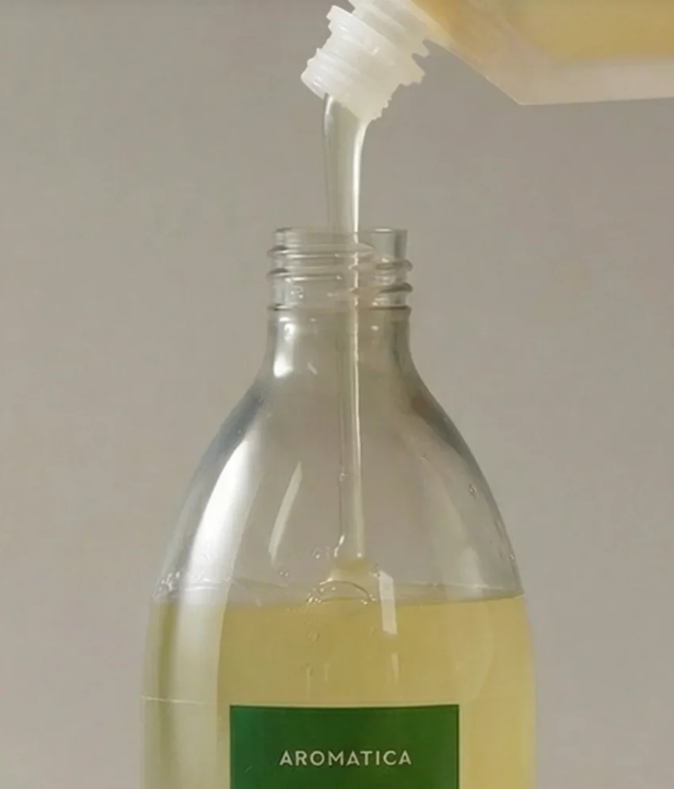 Shampoo Esfoliante para Couro Cabeludo com Alecrim 400ml e Refil 500ml