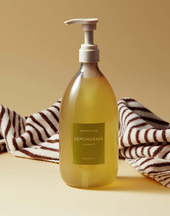 Shampoo para Tratamento da Queda de Cabelo com Capim-Limão 1L & Refil 500ml