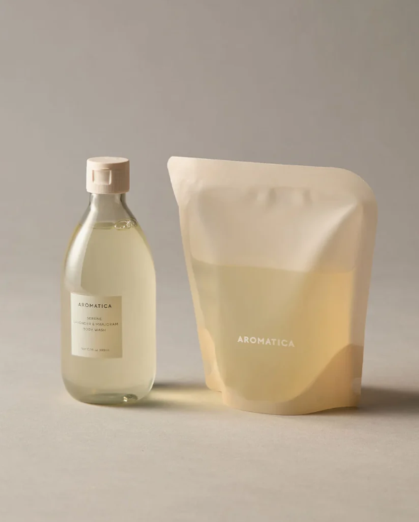 Refil do Sabonete Líquido Corporal Sereno Lavanda & Manjerona 300ml