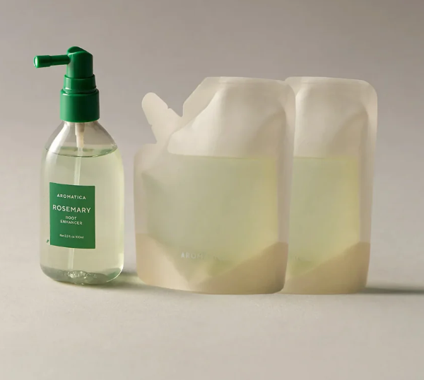 Fortalecedor de Raízes de Alecrim 100ml & Refil 100ml x2