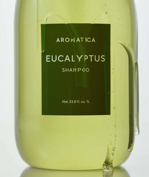 Shampoo de Cuidados contra Queda de Cabelo de Eucalipto 1L e Refil 500ml