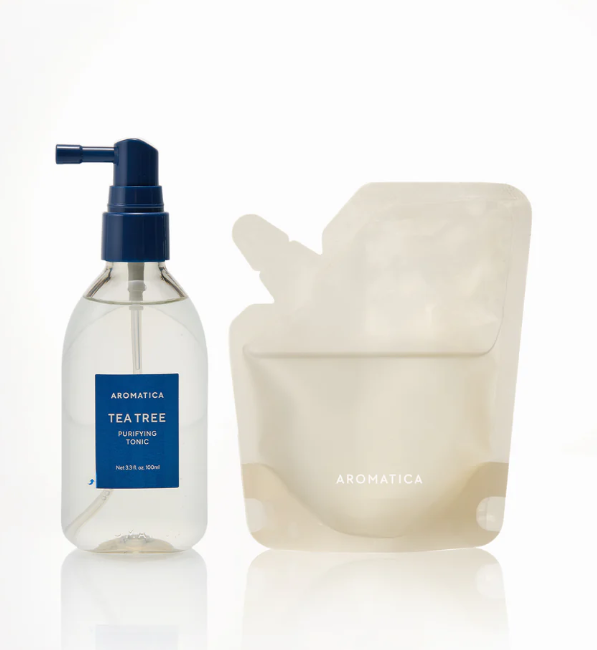 Tônico Purificante de Tea Tree 100ml e Refil 100ml