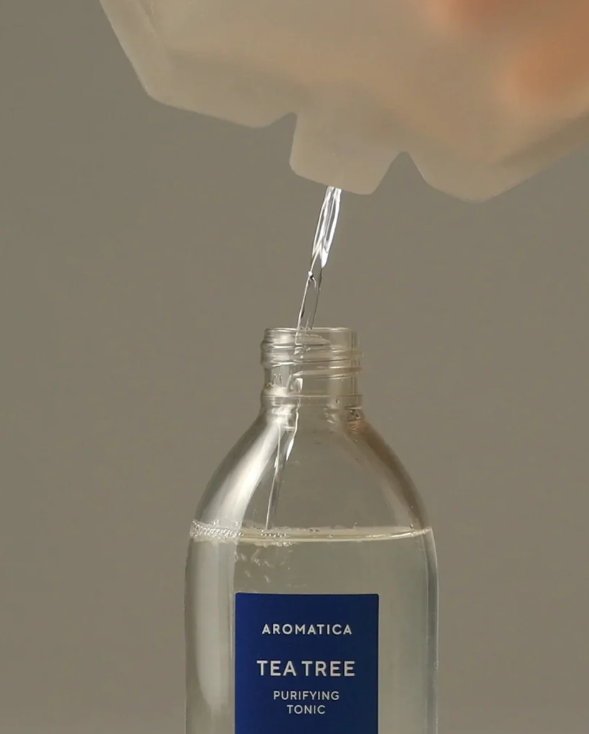Tônico Purificante de Tea Tree 100ml e Refil 100ml