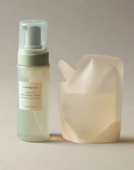Pure & Soft Sabonete Íntimo Camomila & Tea Tree 170ml & Refil 100ml