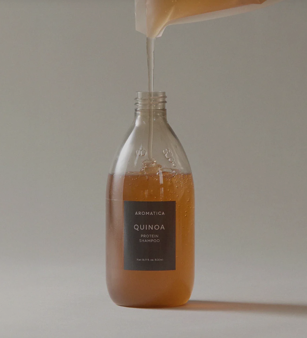 Shampoo de Proteína de Quinoa 400ml + Refil 500ml