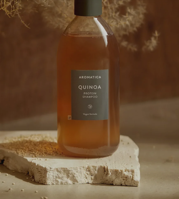 Shampoo de Proteína de Quinoa 400ml + Refil 500ml