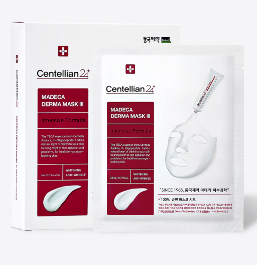 Máscara Facial Madeca Derma Mask III Fórmula Intensiva – 23 ml (10 Unidades)