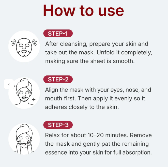 Máscara Facial Madeca Derma Mask III Fórmula Intensiva – 23 ml (10 Unidades)