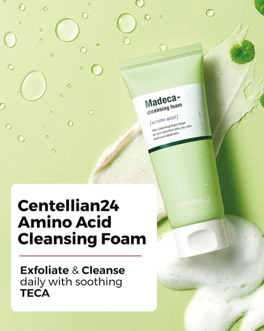 Espuma de Limpeza Facial com Aminoácidos Madeca – 160 g