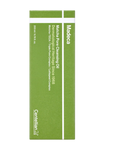 Óleo de Limpeza para Poros com Matcha Madeca – 200 ml
