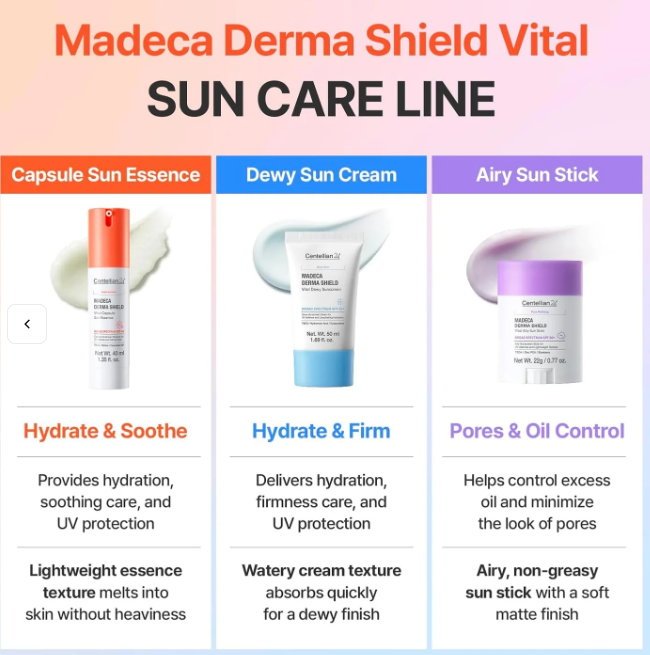 Essência Solar em Cápsulas Vital Derma Shield Madeca – 40 ml
