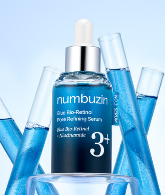 3 Ampola Remodeladora de Poros com Bio-Retinol Azul – 30 ml