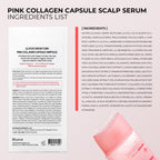 Growturn Pink Collagen Capsule Ampoule: sérum de colágeno para couro cabeludo 100 ml