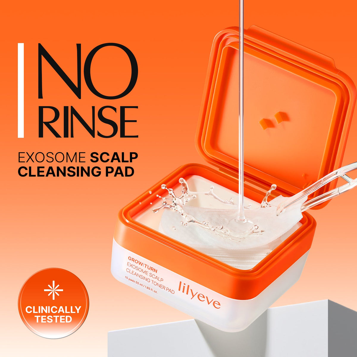 Growturn Scalp Cleansing Pad: discos de limpeza para couro cabeludo 15 unidades