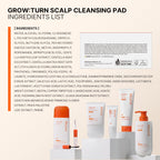 Growturn Scalp Cleansing Pad: discos de limpeza para couro cabeludo 15 unidades