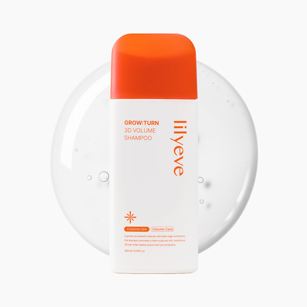 Growturn 3D Volume: shampoo com escova para couro cabeludo 200 ml
