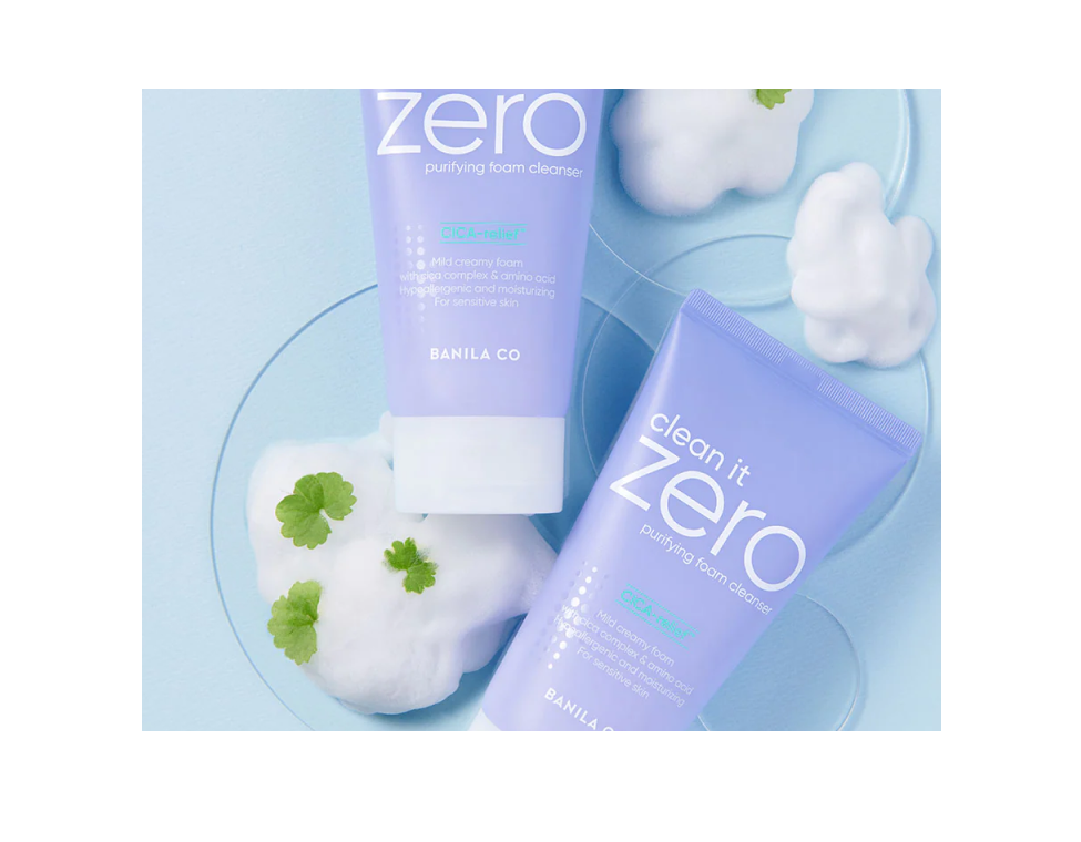 Espuma de Limpeza Clean it Zero Calming Cica-Relief 150 ml