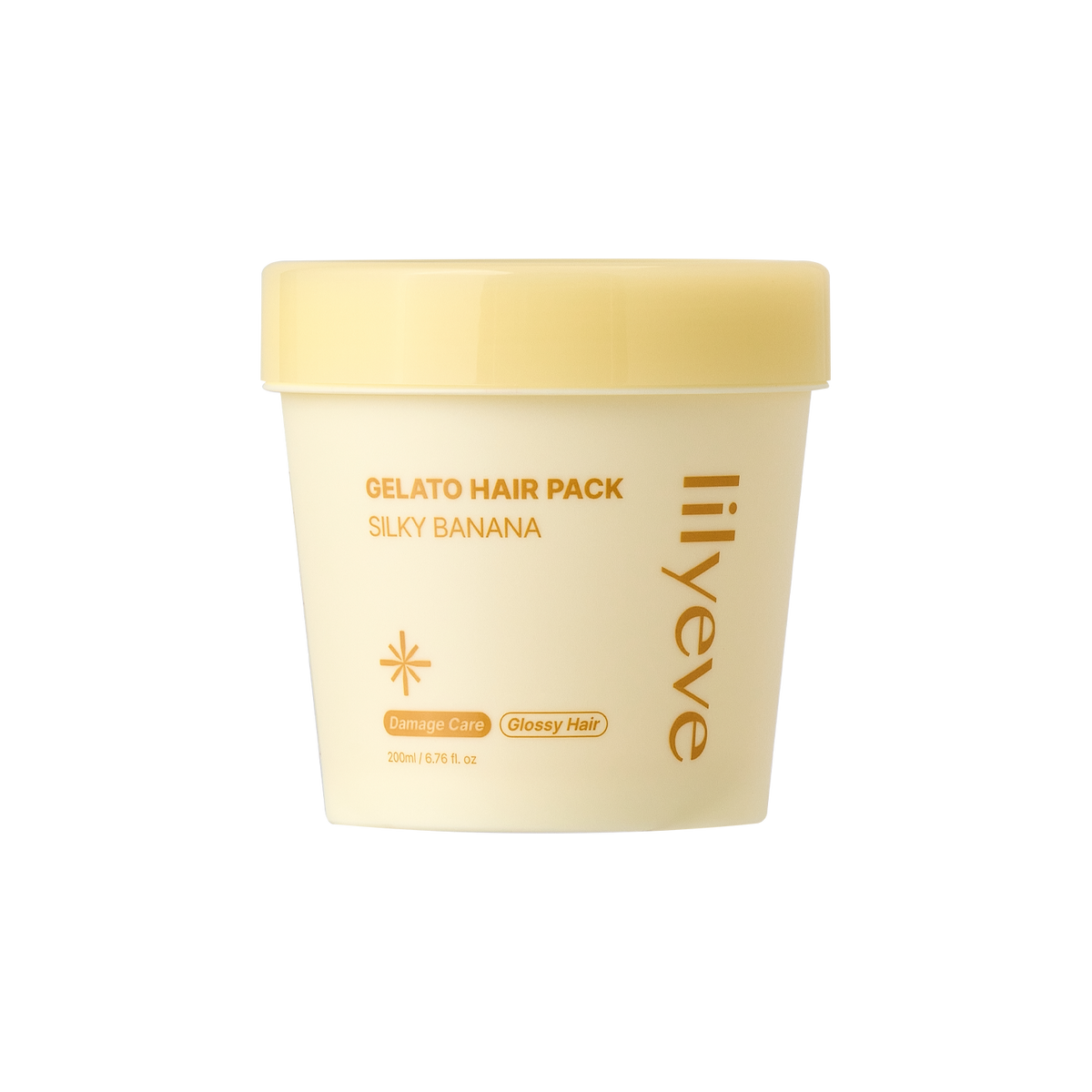 Repairturn Gelato Hair Pack Silky Banana: máscara capilar de proteínas 200 ml