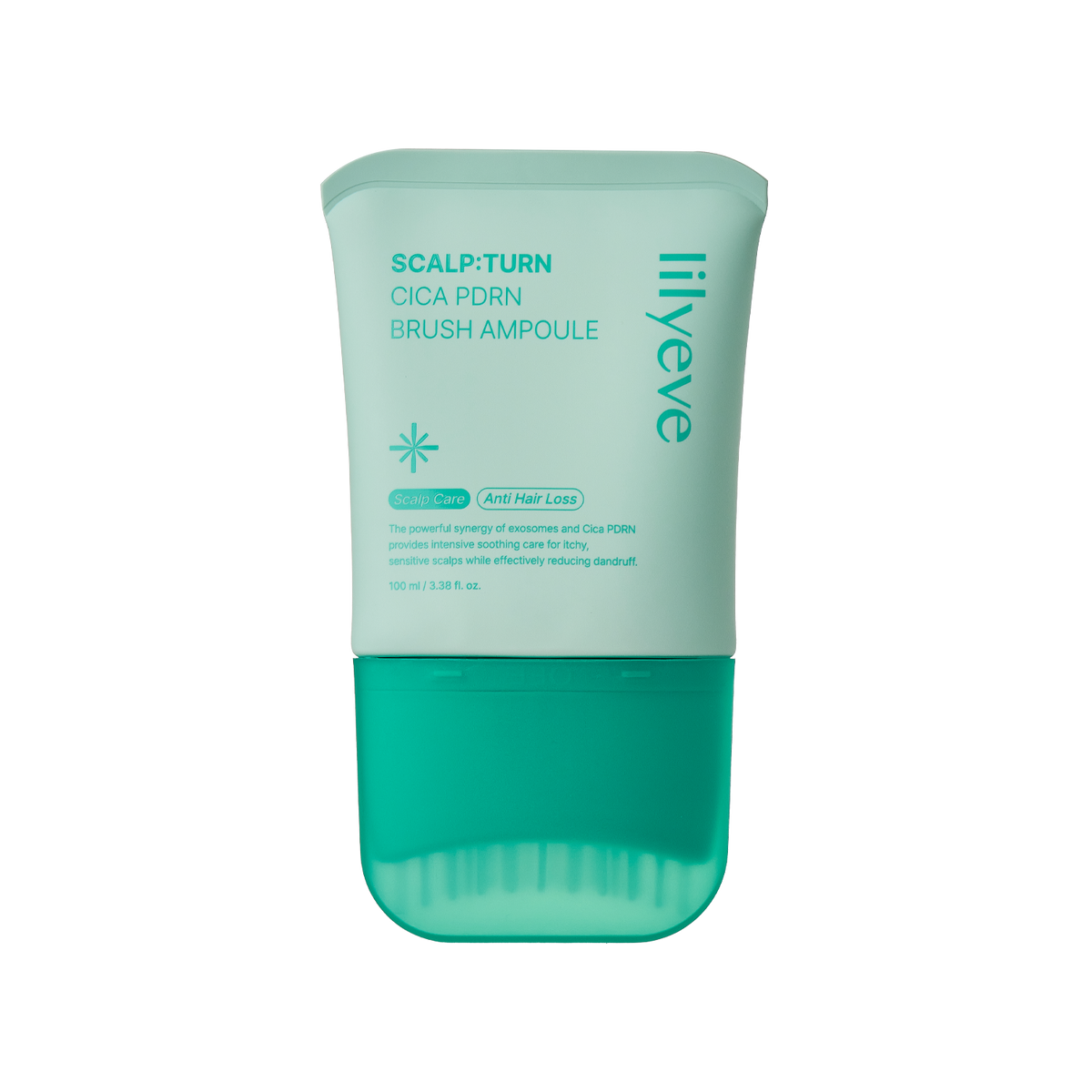 Scalpturn Cica PDRN Brush Ampoule: sérum refrescante para couro cabeludo 100 ml