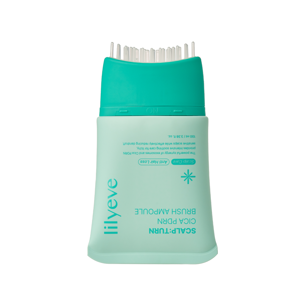Scalpturn Cica PDRN Brush Ampoule: sérum refrescante para couro cabeludo 100 ml