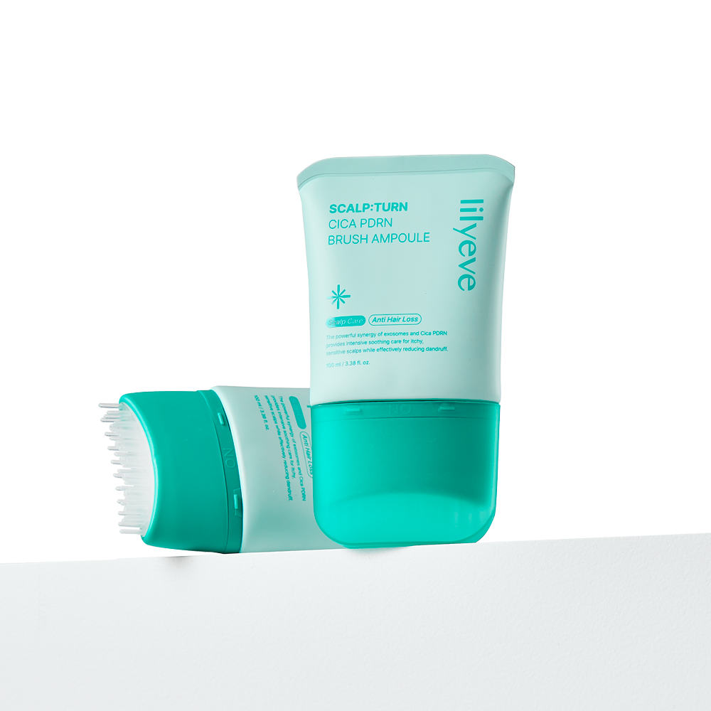 Scalpturn Cica PDRN Brush Ampoule: sérum refrescante para couro cabeludo 100 ml